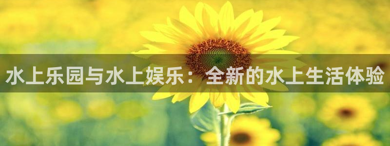 狗子28链接：水上乐园与水上娱乐：全新的水上生活体验
